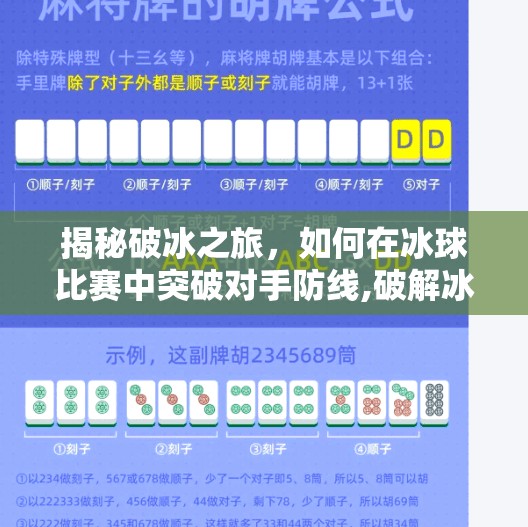 揭秘破冰之旅，如何在冰球比赛中突破对手防线,破解冰球突破豪华版
