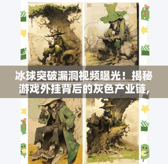 冰球突破漏洞视频曝光！揭秘游戏外挂背后的灰色产业链,冰球突破漏洞视频