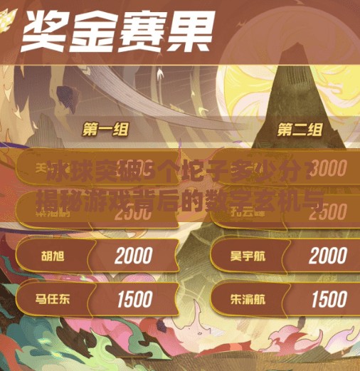 冰球突破5个坨子多少分？揭秘游戏背后的数字玄机与玩家心理博弈！冰球突破5个坨子多少分