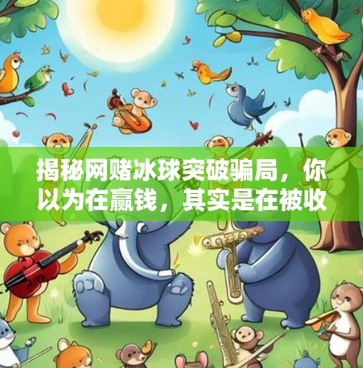 揭秘网赌冰球突破骗局，你以为在赢钱，其实是在被收割！网赌冰球突破套路有哪些