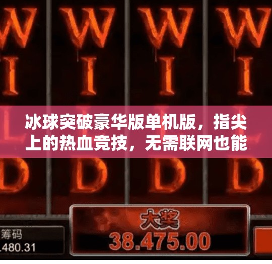 冰球突破豪华版单机版，指尖上的热血竞技，无需联网也能畅玩的冰上奇迹！冰球突破豪华版单机版