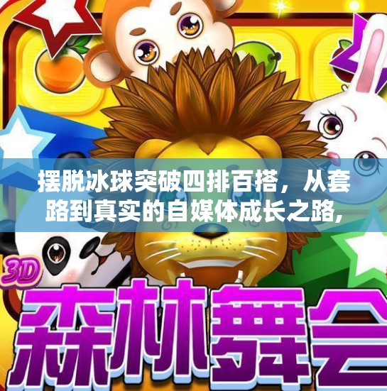 摆脱冰球突破四排百搭，从套路到真实的自媒体成长之路,摆脱冰球突破四排百搭