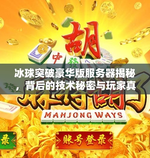 冰球突破豪华版服务器揭秘，背后的技术秘密与玩家真实体验大公开！冰球突破豪华版服务器