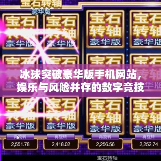 冰球突破豪华版手机网站，娱乐与风险并存的数字竞技场,冰球突破豪华版手机网站