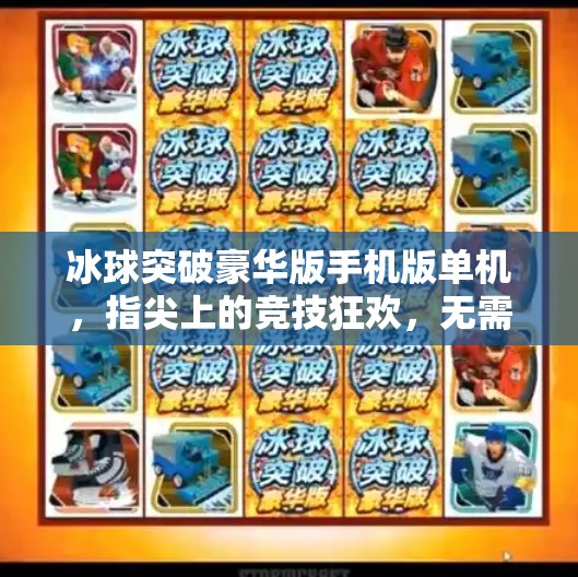 冰球突破豪华版手机版单机，指尖上的竞技狂欢，无需联网也能畅享热血对战！冰球突破豪华版手机版单机
