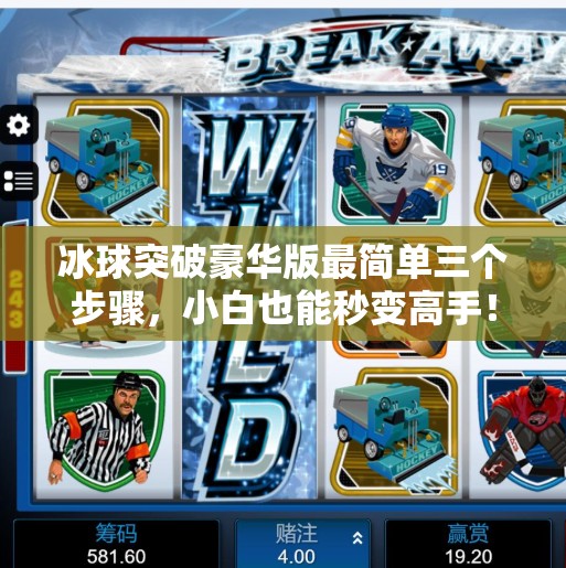 冰球突破豪华版最简单三个步骤，小白也能秒变高手！冰球突破豪华版最简单三个步骤