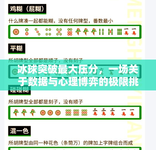 冰球突破最大压分,一场关于数据与心理博弈的极限挑战,冰球突破最大压分 冰球突破最大压分,一场关于数据与心理博弈的极限挑战,冰球突破最大压分