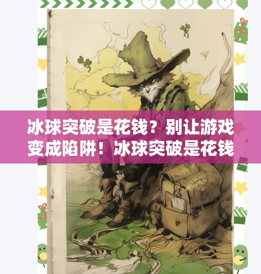 冰球突破是花钱?别让游戏变成陷阱!冰球突破是花钱