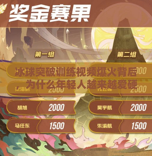 冰球突破训练视频爆火背后，为什么年轻人越来越爱硬核体育？冰球突破训练视频